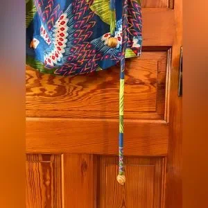FARM Rio | Dresses | Farm Rio Blue Macaw Mini Dress Nwt | Poshmark